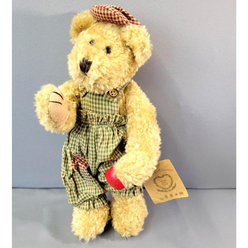 Miss‎ Elles Artisaa Flair Collection Bear Plush Jointed School Student 11" Tag